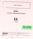 Onan KR Series Power Generator Parts Manual